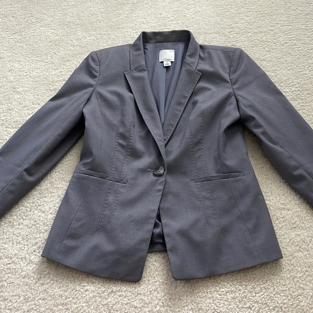 Gray Blazer 0P
